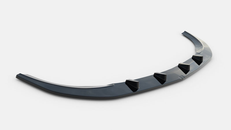 Maxton frontsplitter til Mercedes-Benz V-Class W447 – blank sort – billede 2 af 3