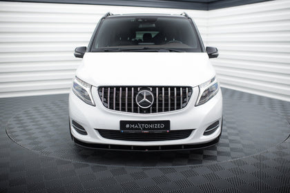 Maxton frontsplitter til Mercedes-Benz V-Class W447 – blank sort – billede 3 af 3