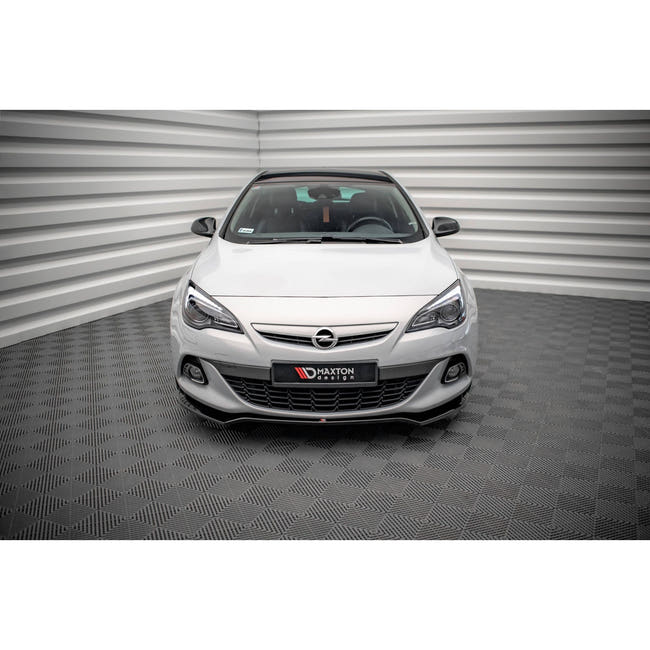 Maxton frontsplitter til Opel Astra GTC OPC-Line J – blank sort – billede 2 af 5