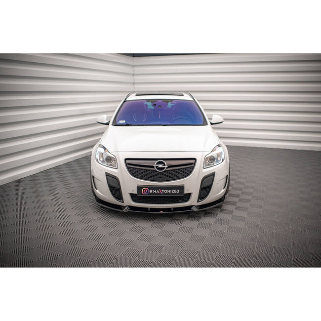 Maxton frontsplitter til Opel Insignia OPC Mk1 – blank sort – billede 2 af 5