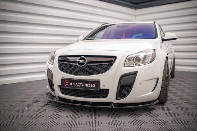 Maxton frontsplitter til Opel Insignia OPC Mk1 – blank sort – billede 1 af 5