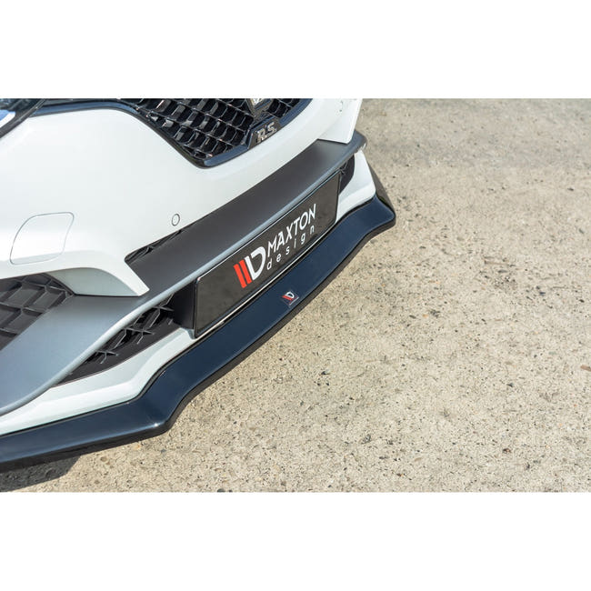 Maxton frontsplitter til Renault Megane Mk4 RS – blank sort – billede 2 af 7