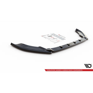 Maxton frontsplitter til Seat Ibiza FR/ Standard Mk5 – blank sort – billede 3 af 4
