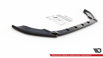 Maxton frontsplitter til Seat Ibiza FR/ Standard Mk5 – blank sort – billede 3 af 4
