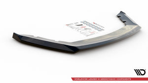 Maxton frontsplitter til Seat Leon Mk3 – blank sort – billede 3 af 4