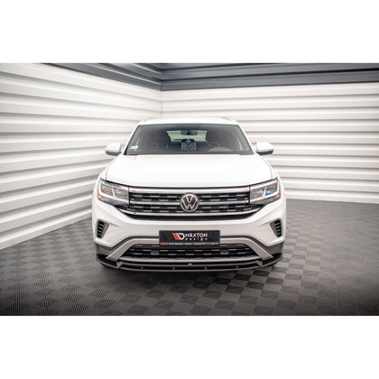 Maxton frontsplitter til Volkswagen Atlas Cross Sport – blank sort – billede 2 af 6