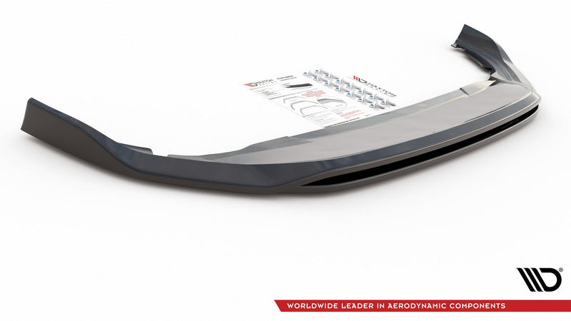 Maxton frontsplitter til Volkswagen Golf Mk8 – blank sort – billede 5 af 6