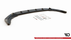 Maxton frontsplitter til Volkswagen Golf R Hatchback / Variant Mk8 – blank sort – billede 5 af 5