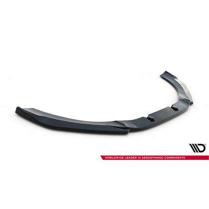 Maxton frontsplitter til Audi RS6 C7 / C7 Facelift – blank sort – billede 4 af 5