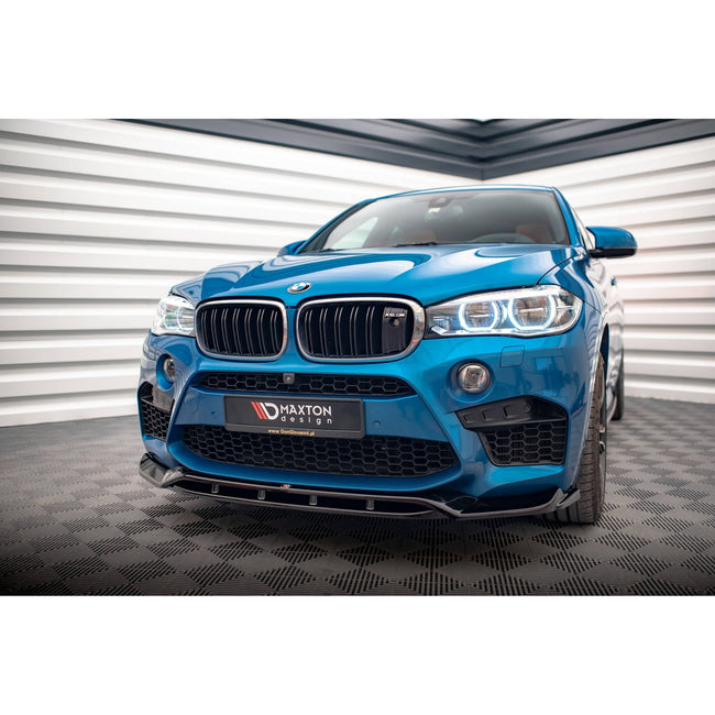 Maxton frontsplitter til BMW X5 M F85 / X6 M F86 – blank sort – billede 1 af 5