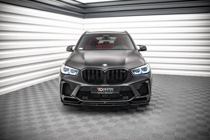 Maxton frontsplitter til BMW X5M F95 – blank sort – billede 2 af 6