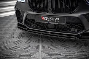 Maxton frontsplitter til BMW X5M F95 – blank sort – billede 3 af 6