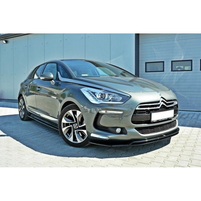 Maxton frontsplitter til Citroen DS5 – blank sort – billede 1 af 6