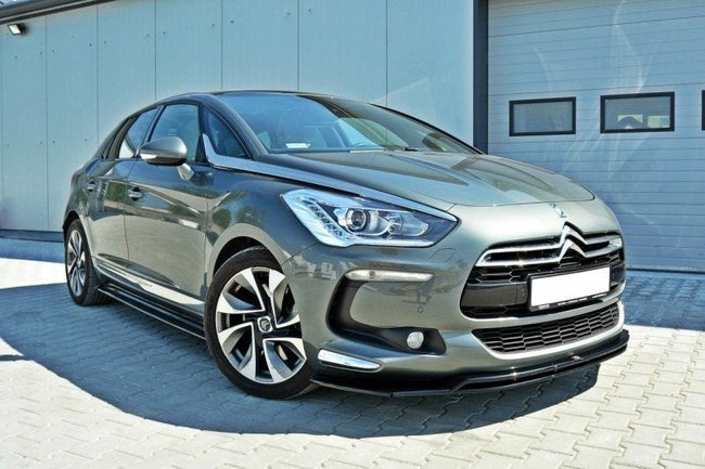 Maxton frontsplitter til Citroen DS5 – blank sort – billede 1 af 6