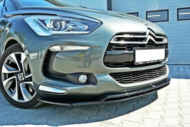 Maxton frontsplitter til Citroen DS5 – blank sort – billede 2 af 6