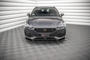 Maxton frontsplitter til Cupra Leon Mk1 – blank sort – billede 2 af 4