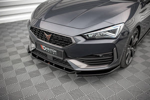 Maxton frontsplitter til Cupra Leon Mk1 – blank sort – billede 1 af 4