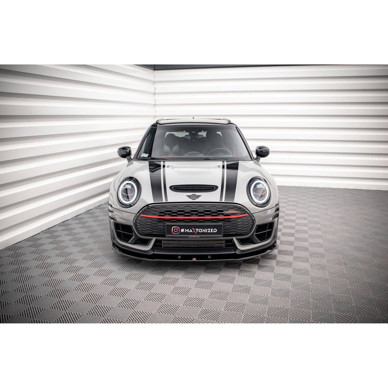 Maxton frontsplitter til Mini Cooper Clubman John Cooper Works F54 Facelift – blank sort – billede 2 af 5
