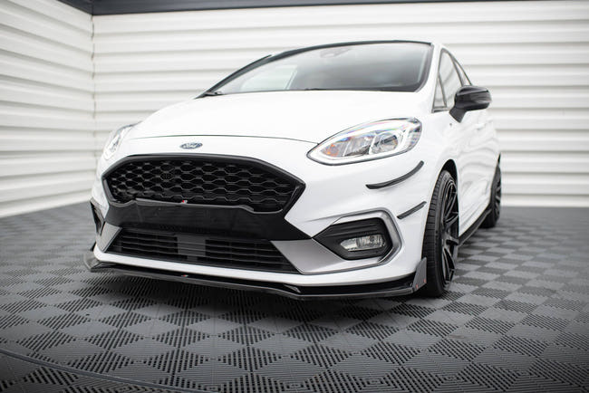 Maxton frontsplitter til Ford Fiesta ST / ST-Line – blank sort – billede 1 af 7