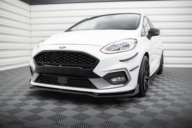 Maxton frontsplitter til Ford Fiesta ST / ST-Line – blank sort – billede 1 af 7