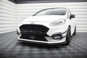 Maxton frontsplitter til Ford Fiesta Mk8 ST / ST-Line – blank sort – billede 1 af 5