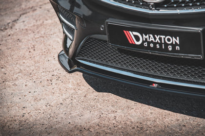 Maxton frontsplitter til Mercedes-Benz V-Class AMG-Line W447 – blank sort – billede 3 af 6