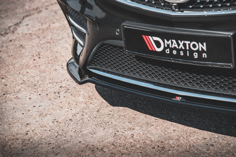 Maxton frontsplitter til Mercedes-Benz V-Class AMG-Line W447 – blank sort – billede 3 af 6