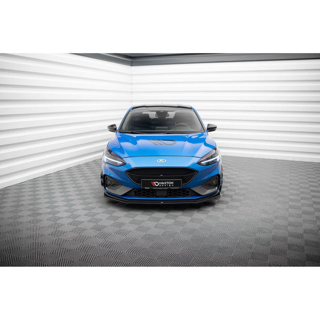 Maxton frontsplitter til Ford Focus ST / ST-Line Mk4 – blank sort – billede 2 af 5