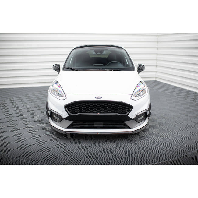 Maxton frontsplitter til Ford Fiesta Mk8 ST / ST-Line – blank sort – billede 2 af 5