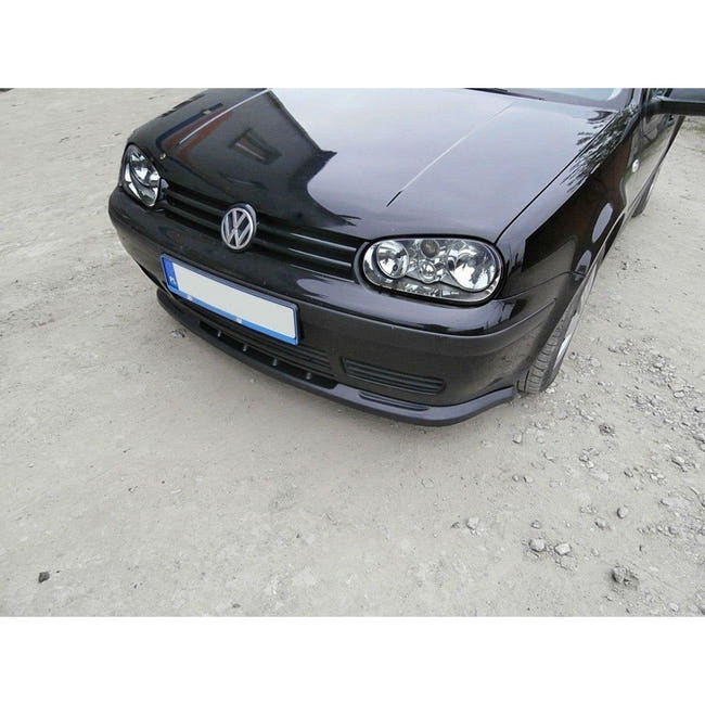 Maxton frontsplitter til Volkswagen Golf Mk4 – blank sort – billede 1 af 3
