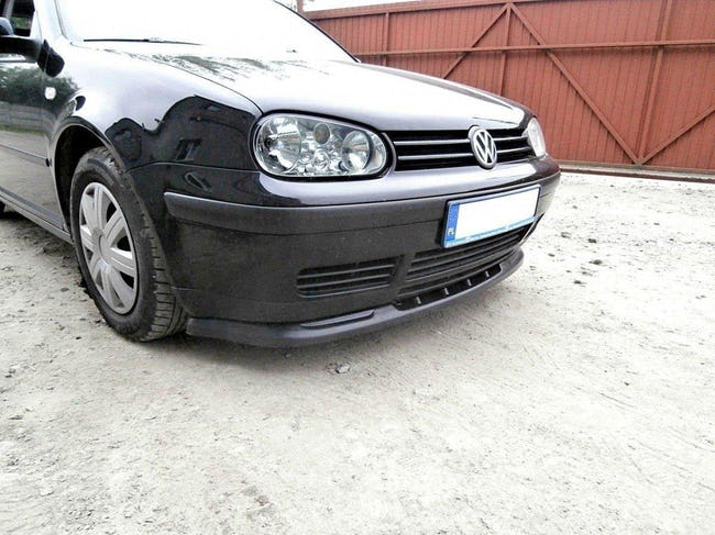 Maxton frontsplitter til Volkswagen Golf Mk4 – blank sort – billede 2 af 3