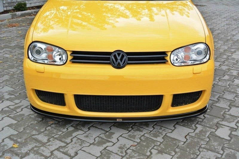 Maxton frontsplitter til Volkswagen Golf Mk4 R32 – blank sort – billede 2 af 6