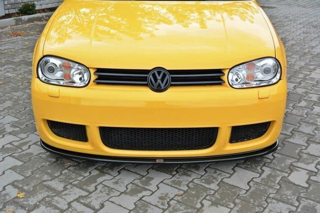 Maxton frontsplitter til Volkswagen Golf Mk4 R32 – blank sort – billede 2 af 6