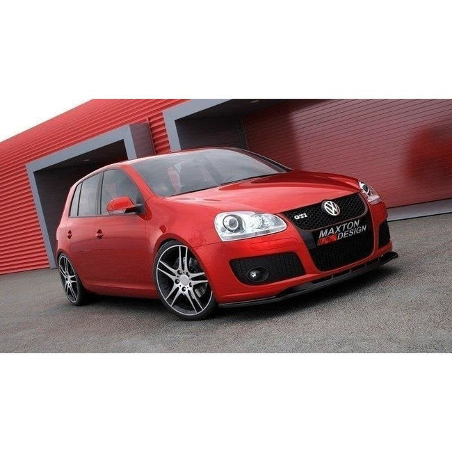 Maxton frontsplitter til Volkswagen Golf Mk5 GTI – blank sort