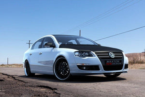 Maxton frontsplitter til Volkswagen Passat B6 – blank sort – billede 1 af 3