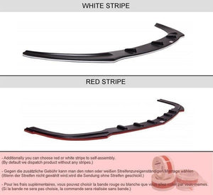 Maxton frontsplitter til Volkswagen Passat B6 – blank sort – billede 3 af 3
