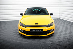 Maxton frontsplitter til Volkswagen Scirocco – blank sort – billede 2 af 5