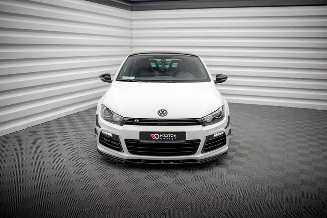 Maxton frontsplitter til Volkswagen Scirocco R – blank sort – billede 2 af 5