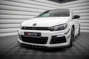 Maxton frontsplitter til Volkswagen Scirocco R – blank sort – billede 1 af 5