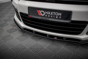 Maxton frontsplitter til Volkswagen Scirocco R – blank sort – billede 3 af 5