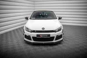 Maxton frontsplitter til Volkswagen Scirocco R ver2 – blank sort – billede 2 af 5