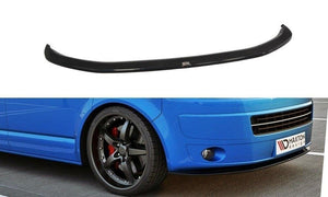 Maxton frontsplitter til Volkswagen T5 (Facelift) ver.2 – blank sort – billede 1 af 5