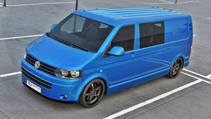Maxton frontsplitter til Volkswagen T5 (Facelift) ver.2 – blank sort – billede 2 af 5