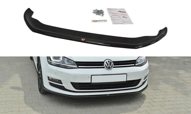Maxton frontsplitter til Volkswagen Golf Mk7 – blank sort – billede 1 af 4