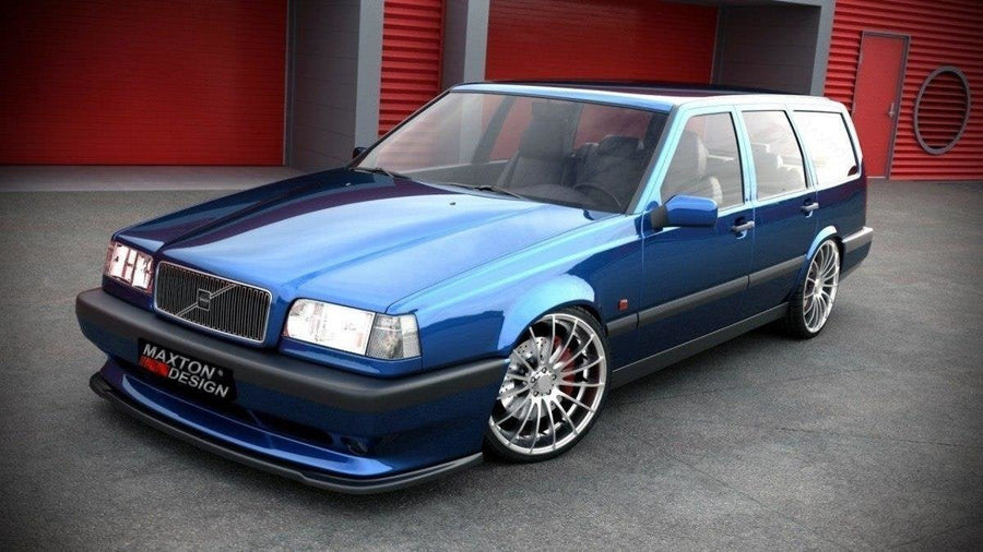 Maxton frontsplitter til Volvo 850 R – blank sort