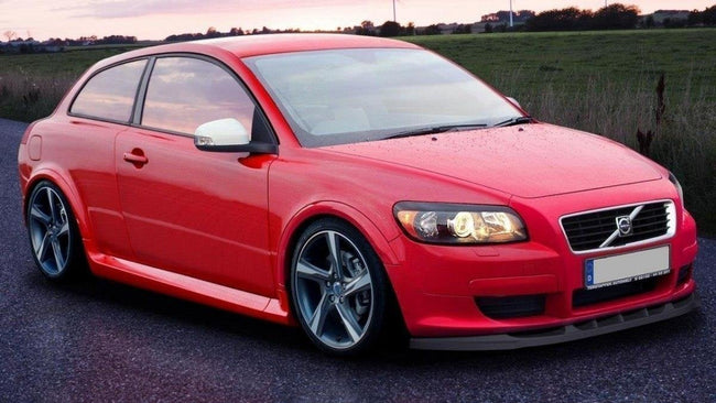 Maxton frontsplitter til Volvo C30 – blank sort