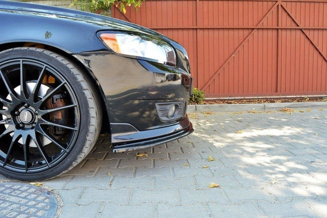 Maxton frontsplitter til Volvo V50F R-DESIGN – blank sort – billede 2 af 7