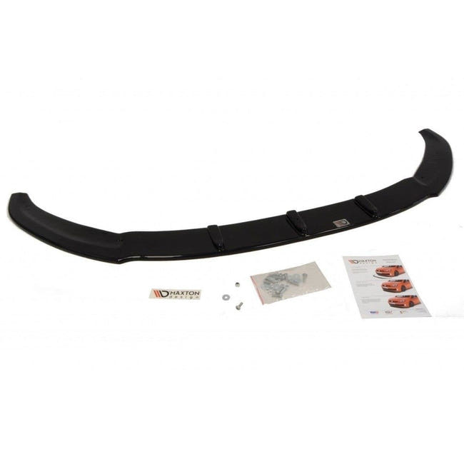 Maxton frontsplitter til Ford Fiesta Mk7 – blank sort – billede 2 af 2