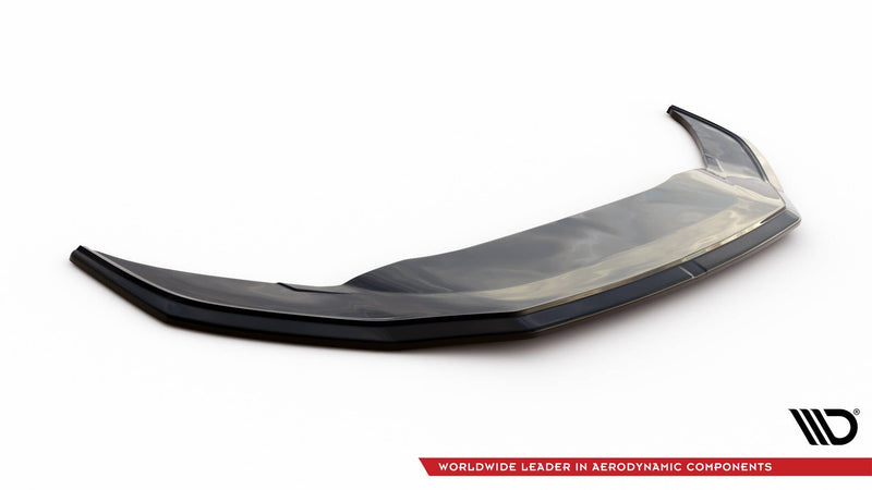 Maxton frontsplitter til Volkswagen Arteon R-Line Sedan / Shooting Brake Mk1 – blank sort – billede 4 af 5