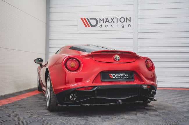 Maxton rear splitter til Alfa Romeo 4C – blank sort – billede 1 af 6